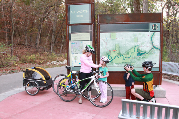 Iowa bicyclists support more kids riding bicycles to school.