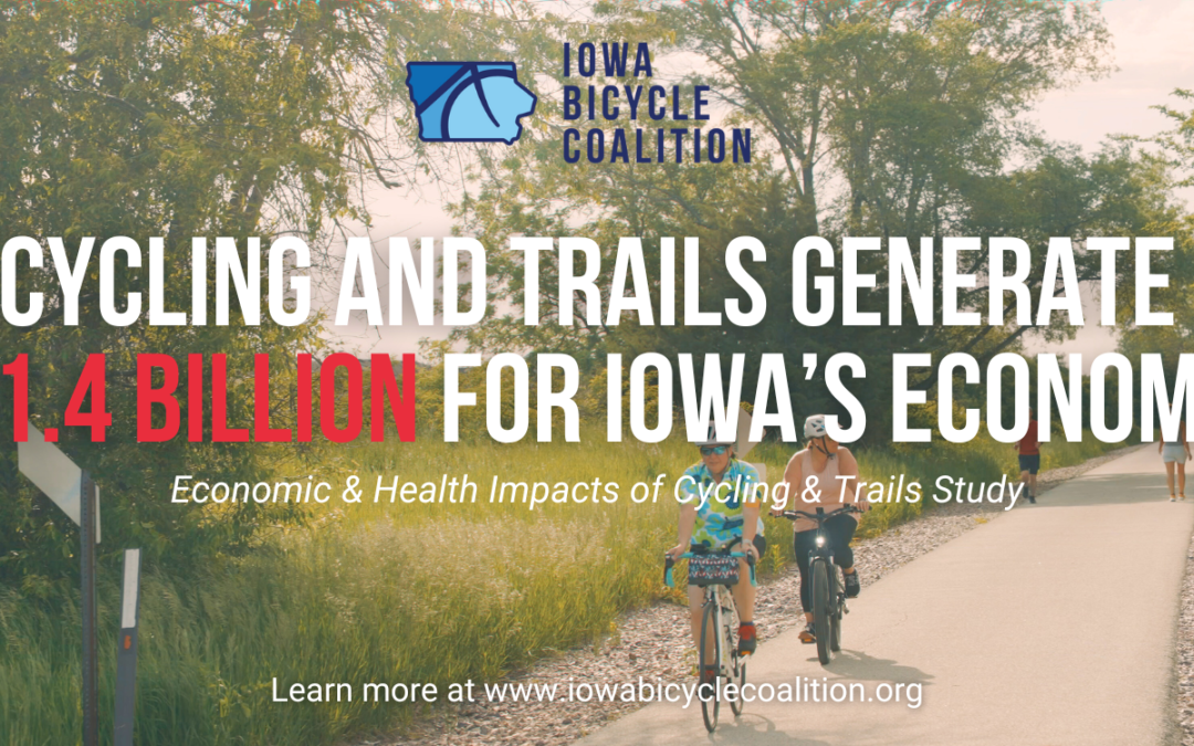 Economic and Health Impacts of Cycling & Trails Study Results RELEASED